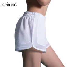 Женские спортивные шорты для бега, сетчатые быстросохнущие Короткие штаны для йоги, тренировок, фитнеса, пляжа, компрессионные шорты, женская одежда