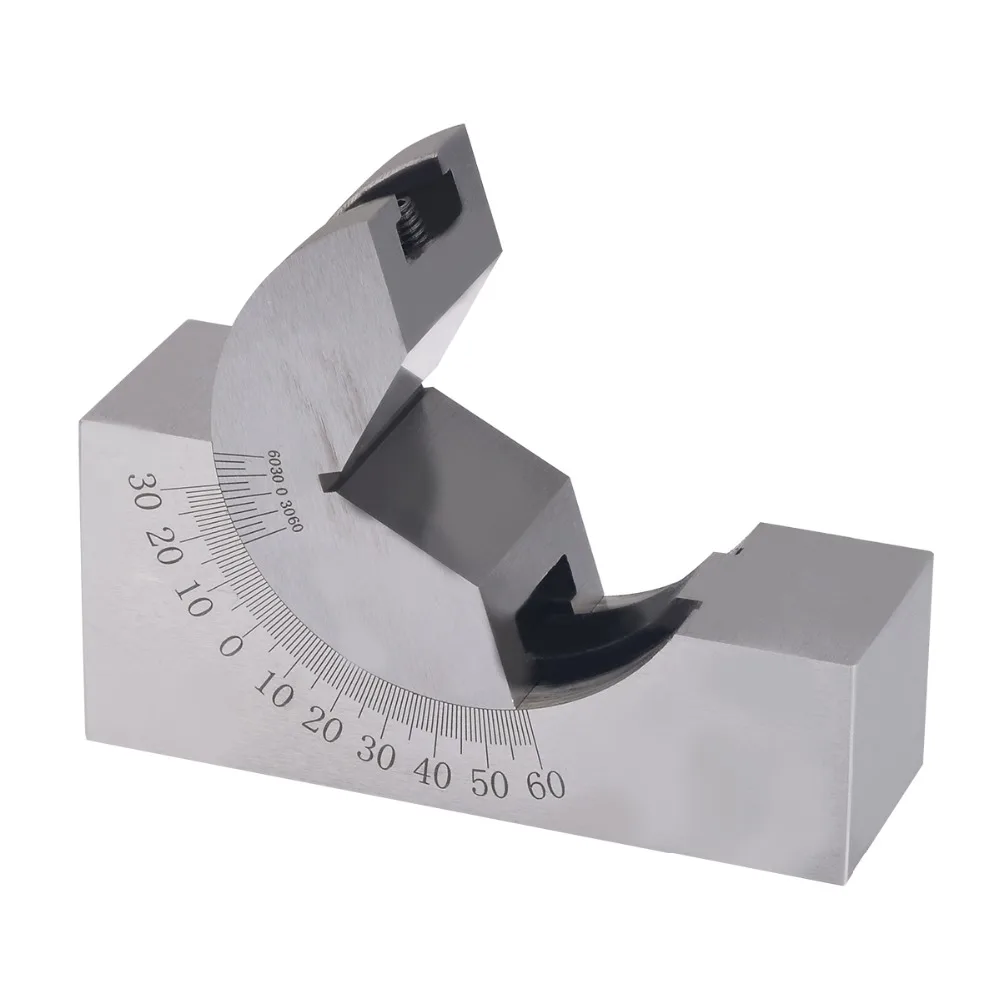 

Adjustable Angle V Block Milling High Quality Toolmaker Precision Gauge Micro Setup 0 to 60 Degree