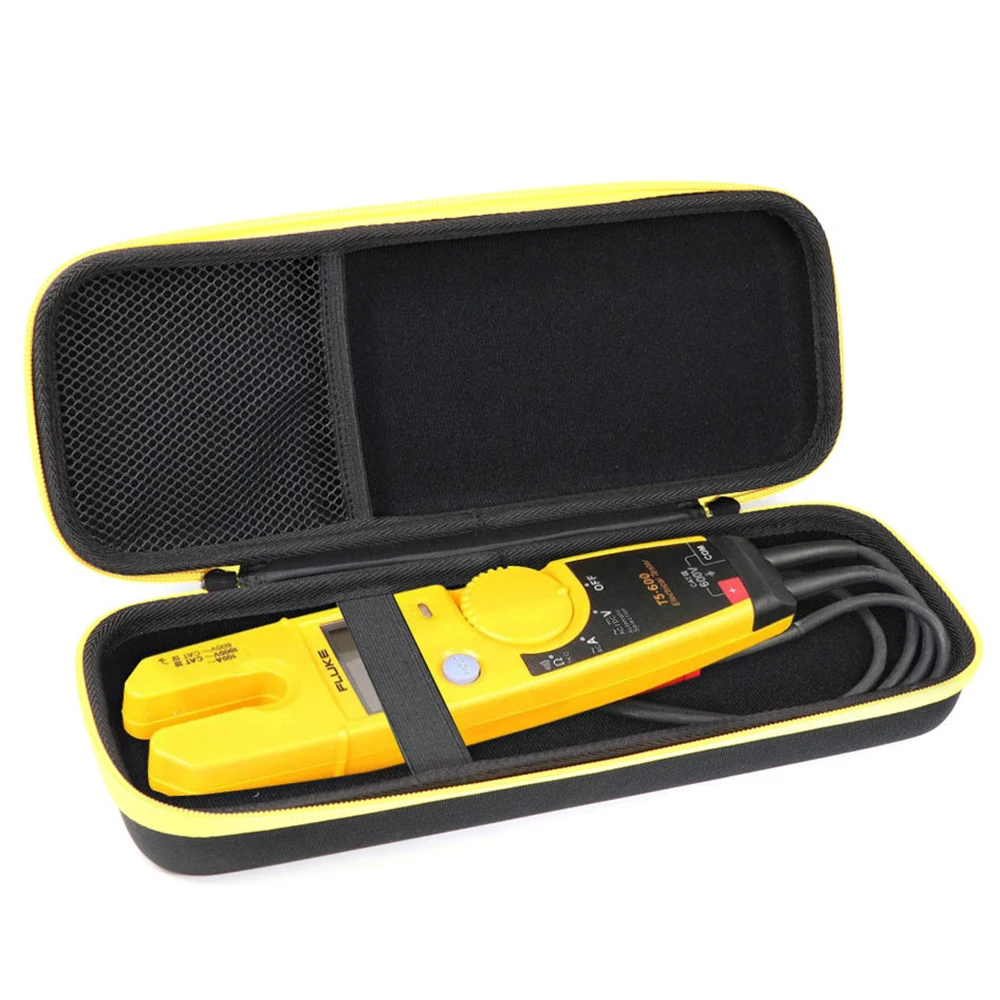 

New Portable EVA Hard Bag Travel Protective Carrying Storage Cover Box Case Carry Soft Use For Clamp Meter Fluke T5-1000 T5-600