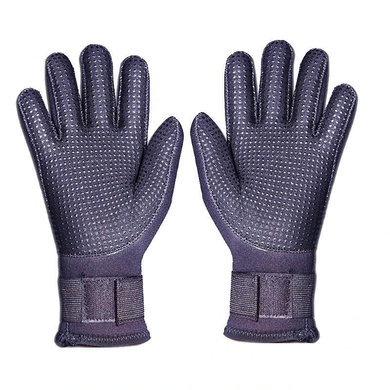 1 пара, мужские, женские, 5 мм, неопреновые перчатки для дайвинга, черные перчатки Гидрокостюма для подводного плавания, плавания, серфинга, дайвинга, водных видов спорта
