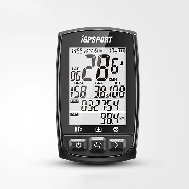 IGPSPORT GPS велосипедный Спортный Компьютер Водонепроницаемый IPX7 ANT+ Беспроводной спидометр велосипедный цифровой секундомер Велоспортный Спидометр - Цвет: IGS50E Black