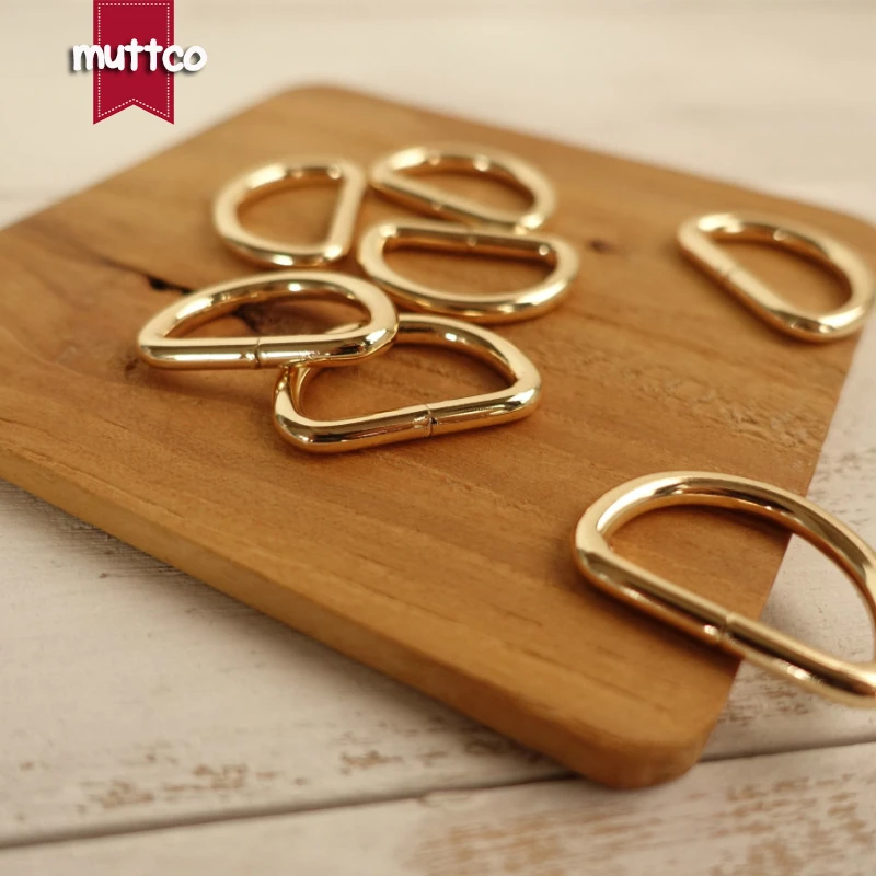 DIY для собачьего ошейника 2 5 см несваренные Кольца Dee d кольца тесьмы шитья