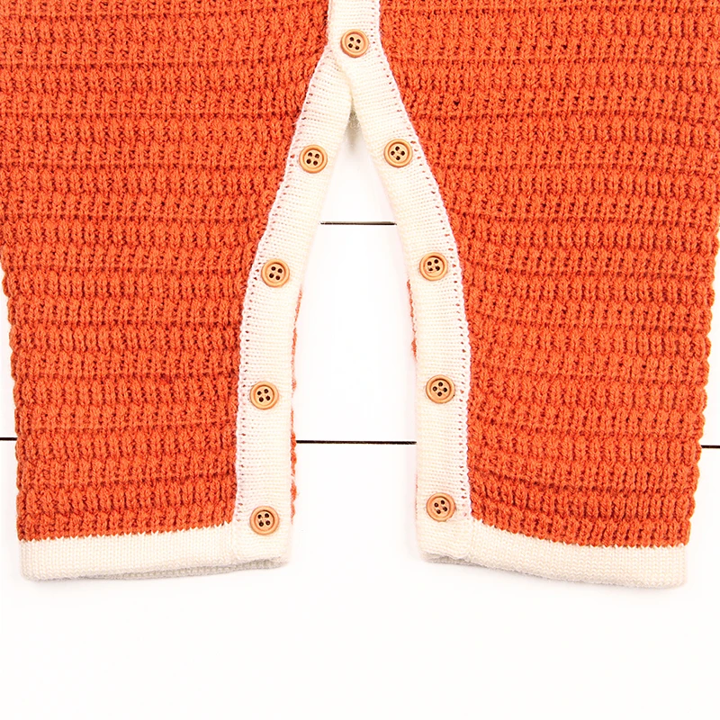 CieiK Baby Clothes Boy Girl Spring Romper+Hat 2 pcslot 2018 Knitted Jumpsuit Newborn Costume Warm Overall Infant Winter Outwear (14)
