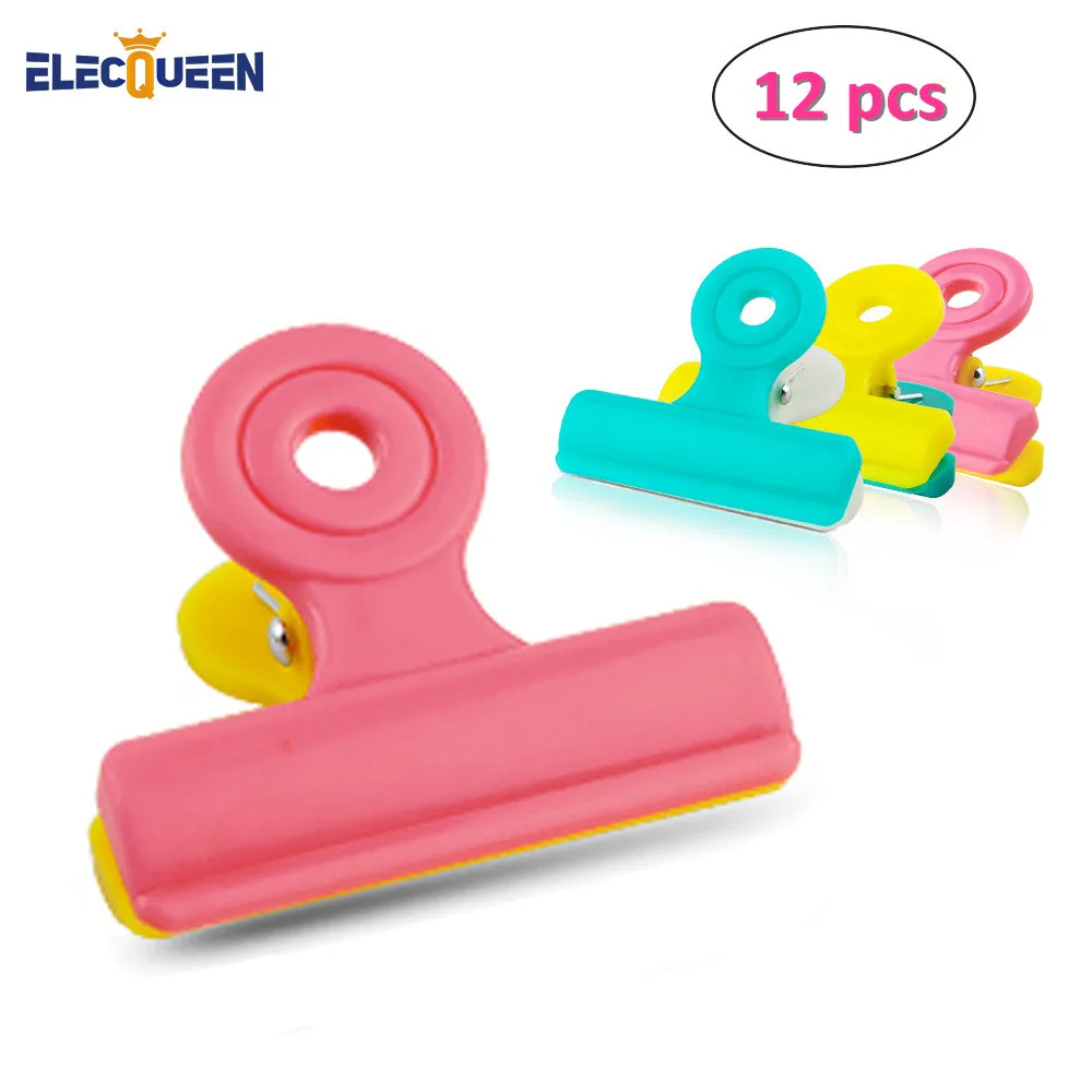 Freezer Bag Clip and Bag Clips for cornflakes Closure Clips in Various Sizes and Colors Nuts or Coffee COM-FOUR® 36x Closure Clips Made of Plastic 36 Pieces - Colorful 
