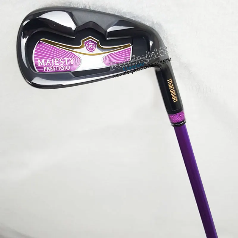 Новые женские клюшки для гольфа Maruman Majesty Prestigio 9 утюги для гольфа 5-9PAS утюги для клубов графитовый Вал L гибкий вал для гольфа Cooyute