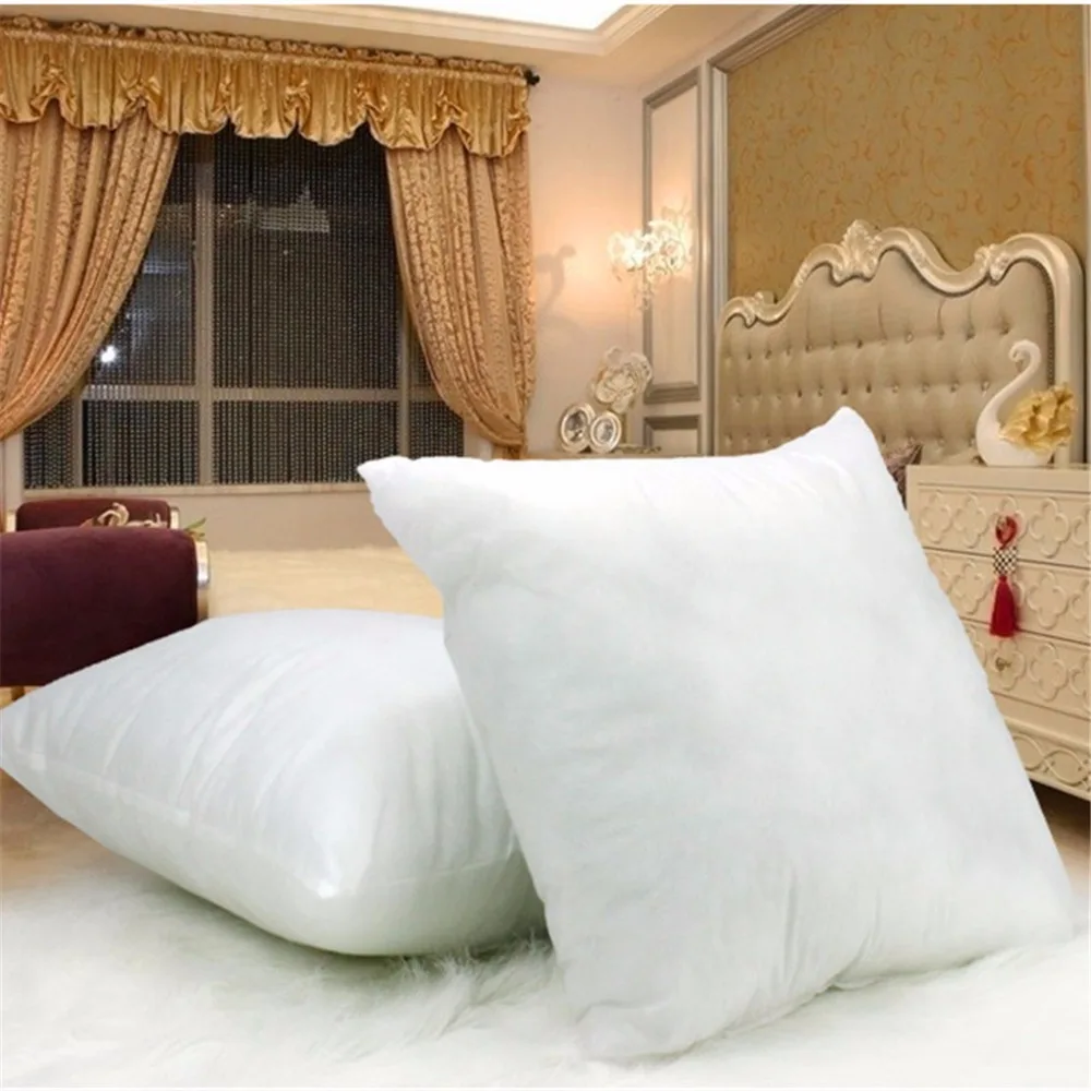 48*48cm White Soft PP Cotton Cushion Core Pillow Core Decorative Throw