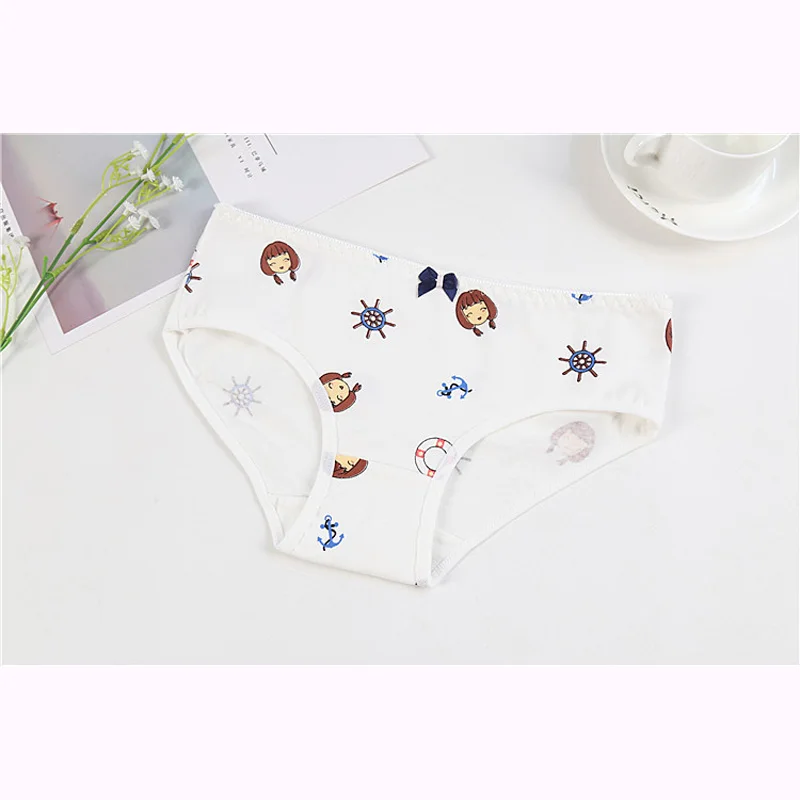 5pc/bag Cotton Candy Low Waist AMEJHE Girls Panties for Comfortable Fit image 3
