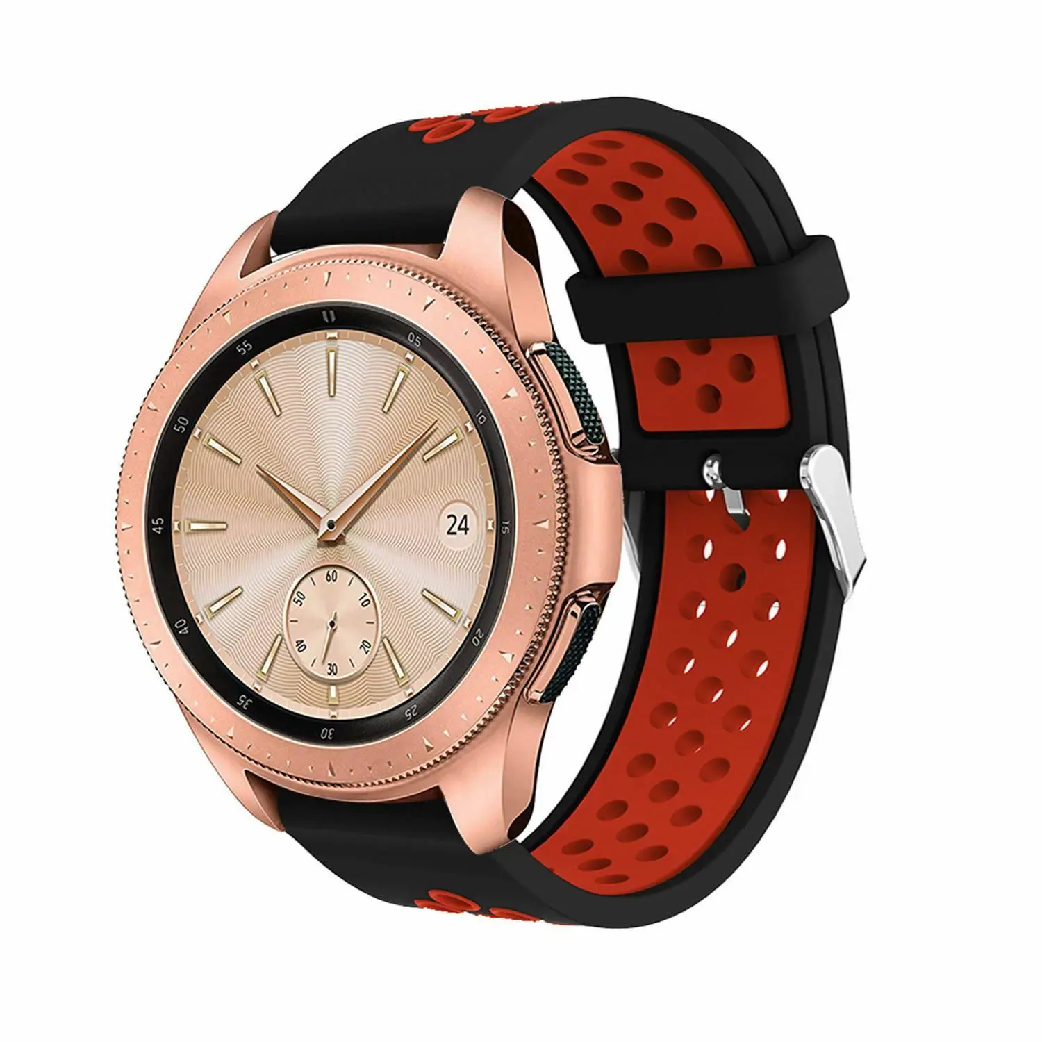 Ремешок для часов Gear S3 Frontier силиконовый браслет Samsung Galaxy Watch 46 мм 42 S2 Classic 20 22