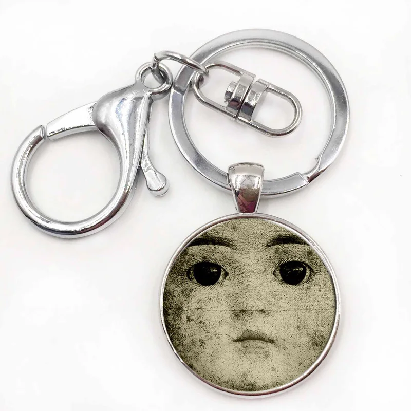 10silver keychain.