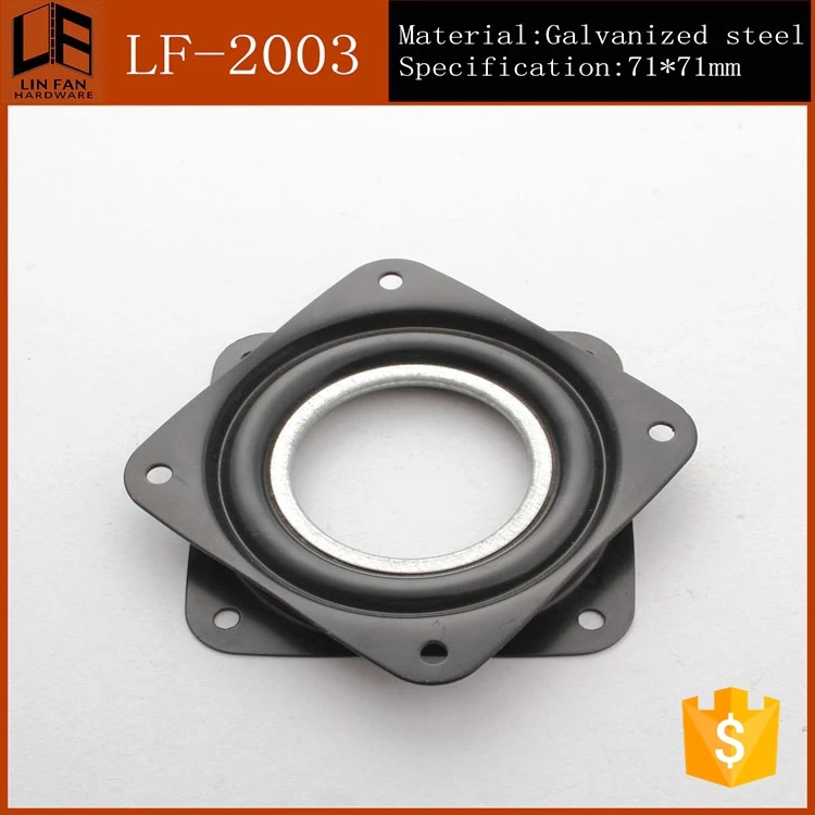 2015 top sales lazy susan ball bearing swivel platein Swivel Plates