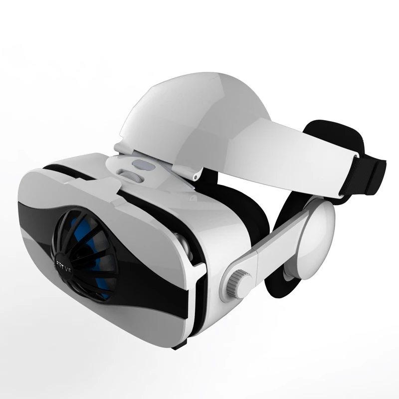 Fiit VR 5F гарнитура с вентилятором охлаждения виртуальной реальности 3D очки коробка