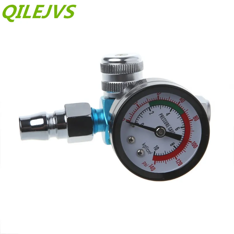

Mini lightweight BSP HVLP Spray Gun Air Regulator Tool Pressure Gauge Diaphragm Control for Sprayguns And Air Tools