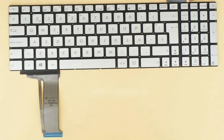 New keyboard for ASUS GL771 GL771J GL771JW GL771JM N552VW N552VX G771JM G771JW QWERTY SPANISH LATIN HISPANIC