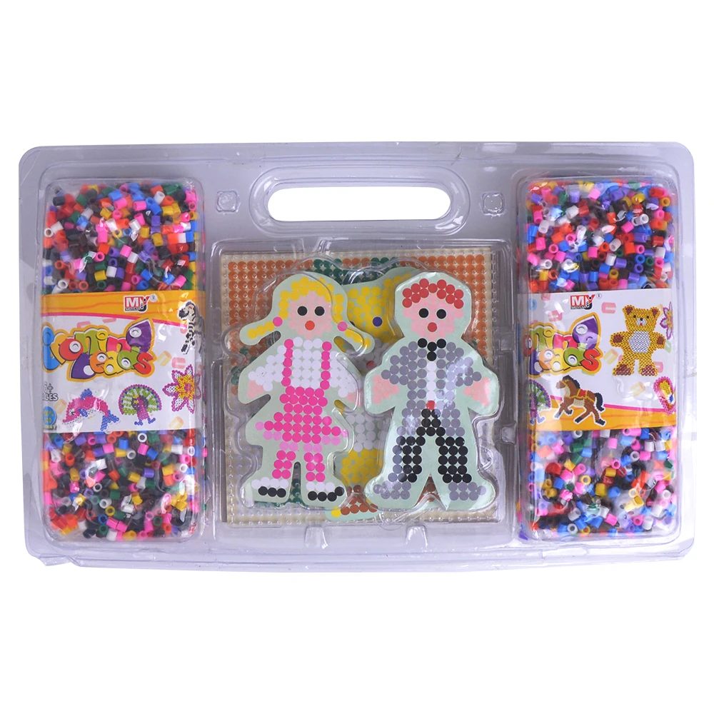 10000 PCS Set Colorful PE Kids Children DIY handmaking Fuse Beads Intelligence puzzle Educational Toys Craft