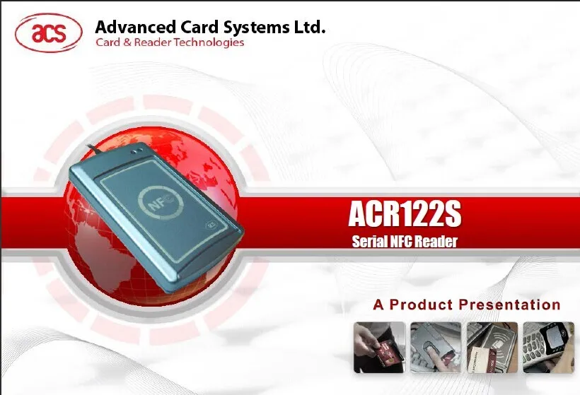 ACR122S серийный NFC считыватель бесконтактный считыватель смарт-карт