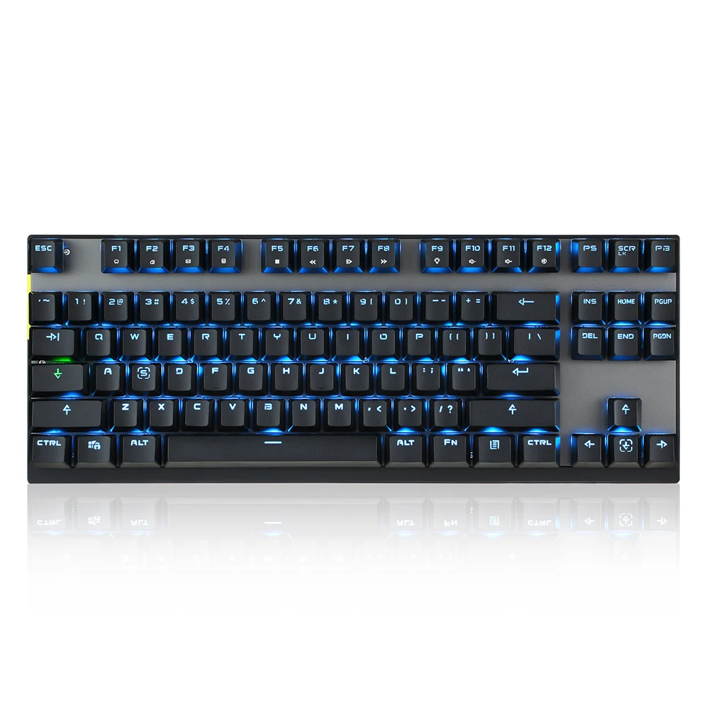 

MOTOSPEED Portable Wireless Dual Mode Mechanical Keyboard 87 Keys RGB Backlight Gaming Blue/Red Switch For PC Gamer