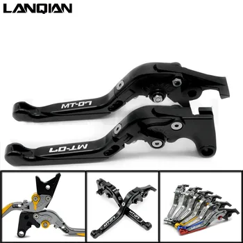 

CNC Motorcycle Adjustable Accessories Extendable Brake Clutch Levers For Yamaha MT-07 FZ-07 mt07 mt 07 fz 07 2014 2015 2016
