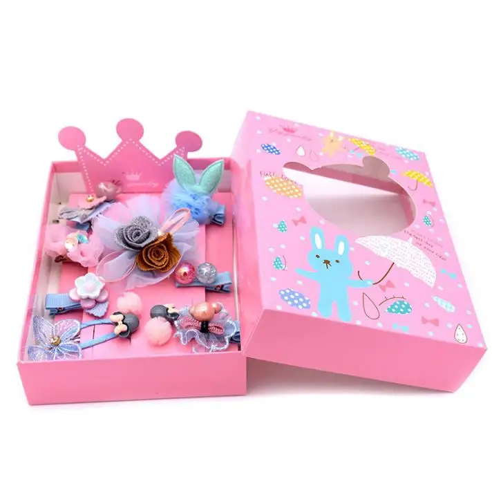 

Kids Toddler Hairpin Baby Girls Cute Animal Princess Hair Clip Set Hair Pin Cute Baby Girl Accessories Headwear