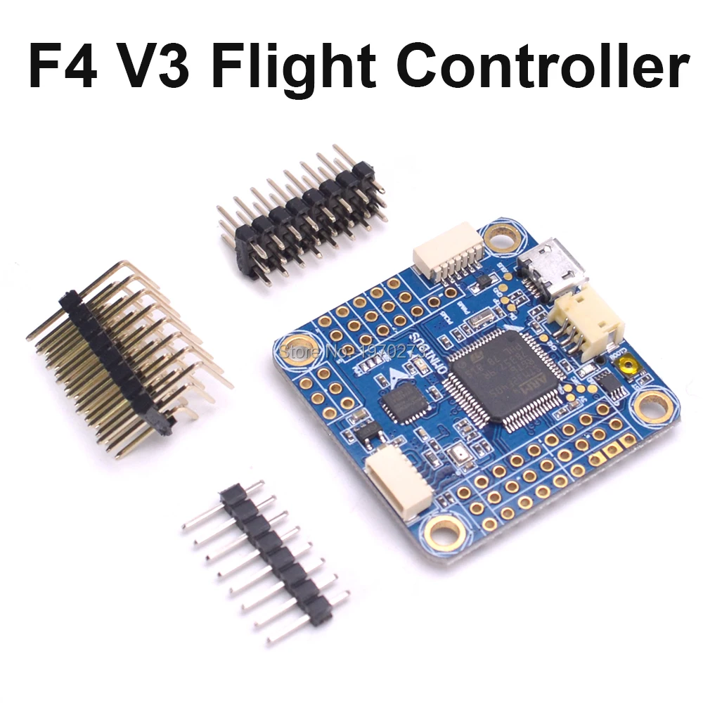

F4 V3 Flight Controlller board integrated OSD Barometer and 5V 1A BEC TF Slot for QAV-X 214mm Wizard X220S FPV Drone