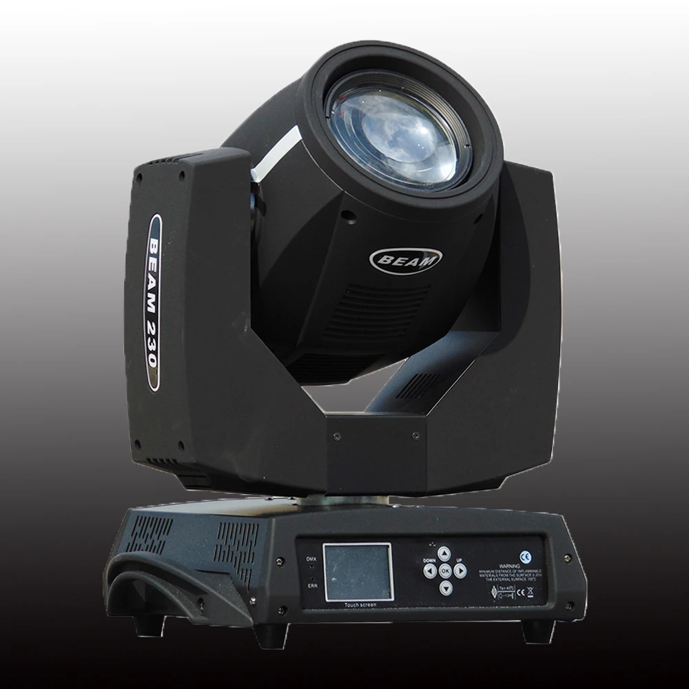 230w sharpy 7r beam moving head light promotion double 24 prism moving