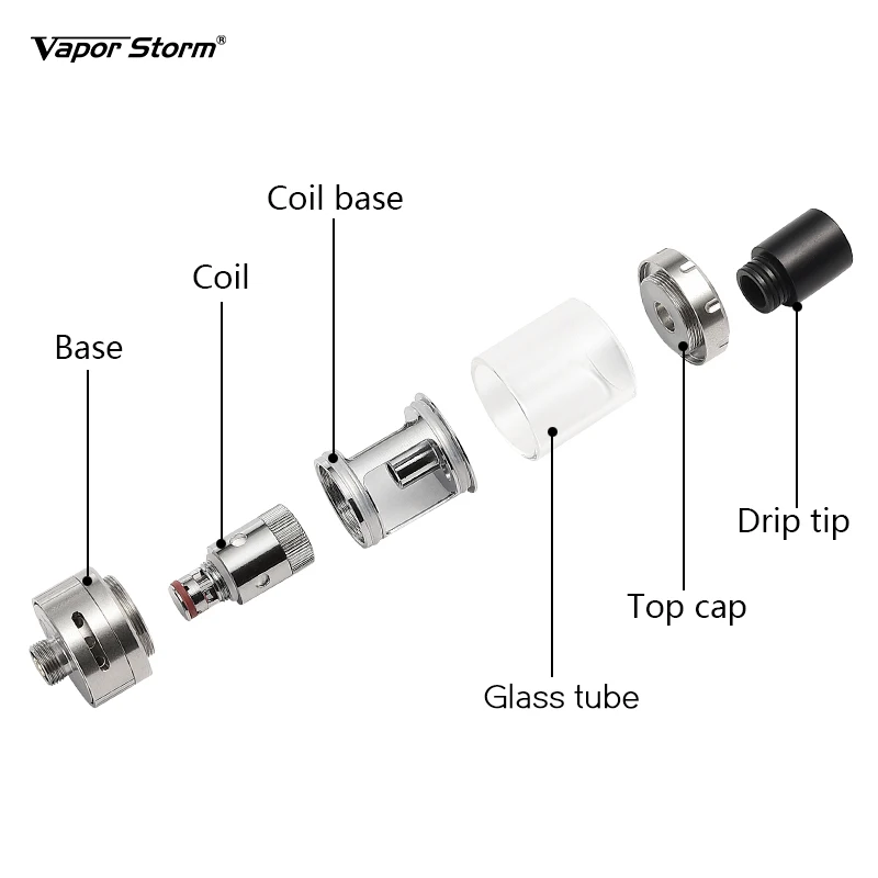 Vapor Storm MINI 50 Вт набор бокс мод для электронных сигарет Vape 2200 мАч батарея 5