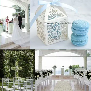 

Laser cut favor box for first communion