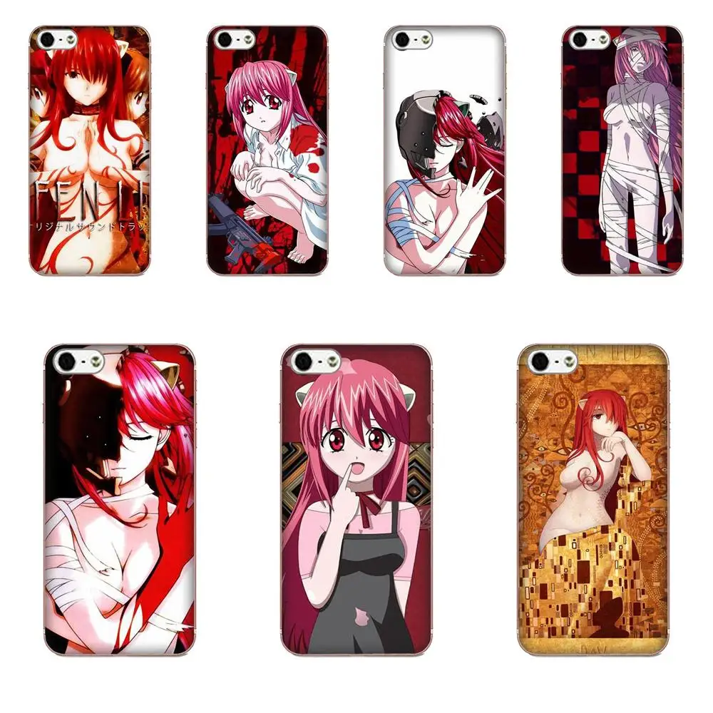 

For Xiaomi Redmi Mi Note 7 8 9 SE Pro Lite Go Play Soft TPU Protective Anese Anime Manga Elfen Lied