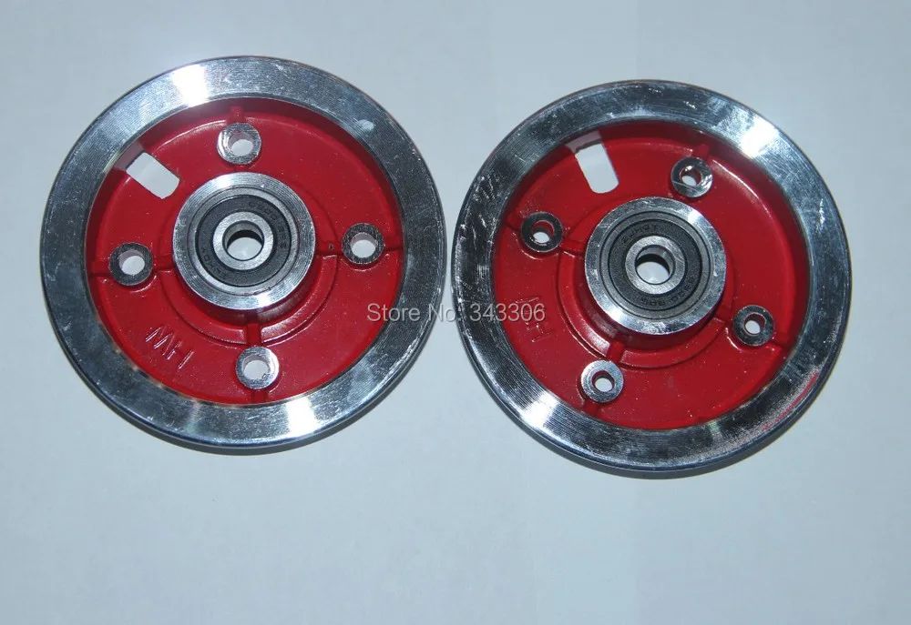 200x50 Electric Scooter bicycle Aluminum Front Rim Wheels Front Wheel Hub Scooter Tires llanta de la rueda jante