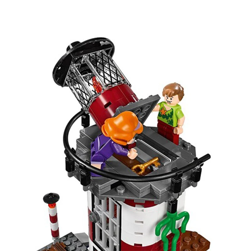 Ajuste-Legoness-75903-Scooby-Doo-embrujada-faro-conjunto-Animal-perro-Mini-figura-Bela-10431-bloques-de (3)