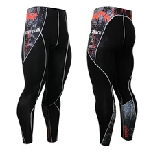 Цветные колготы мужские беговые штаны для бега велоспорта фитнеса бокса 3d сублимационные штаны
