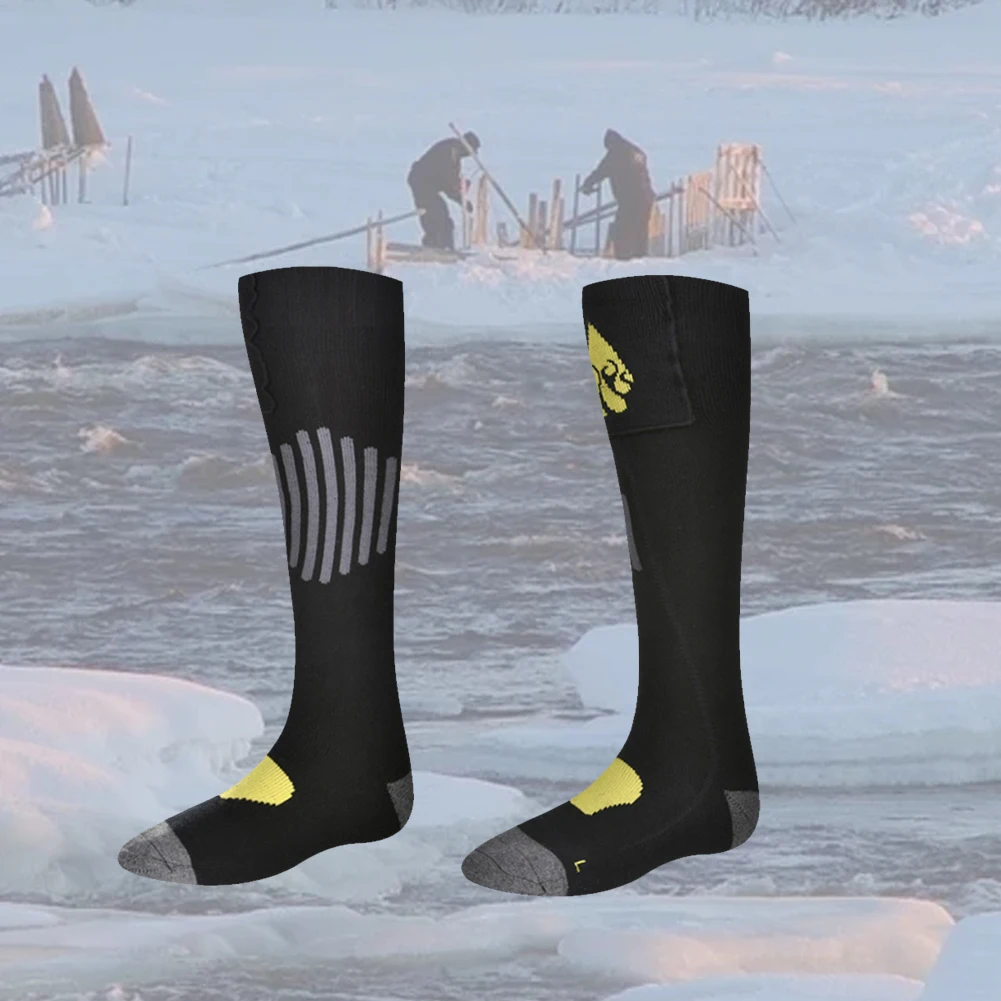1 пара осень и зима Отопление теплые спортивные носки съемный батарея Отопление носки для девочек для мужчин