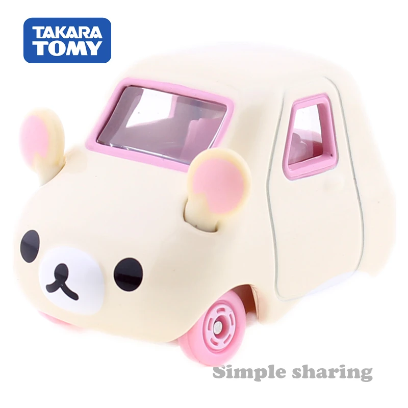 Модель автомобиля TOMICA DREAM 165 светлый Медведь RILAKKUMA TAKARA TOMY литая металлическая