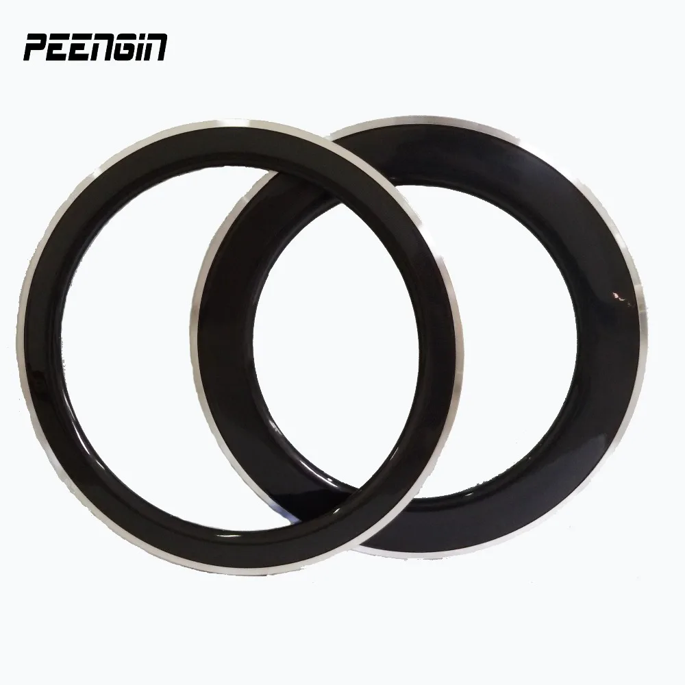 

Super light weight 38mm 50mm 60mm 90mm carbon rims with aluminum brake line biking parts wheels online can be offered OEM decals