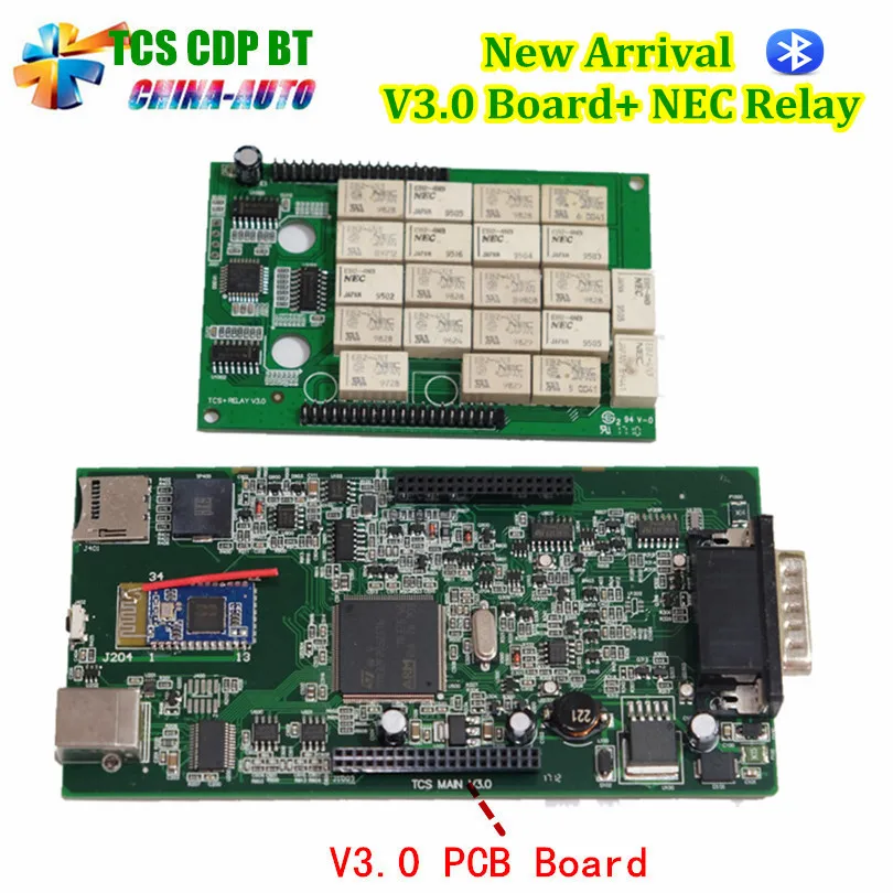 Best TCS CDP Pro V3.0 Board+ NEC Relay 2016.0 Software With Keygen obd2 Cars or Trucks Diagnostic Tool Black-Red or Black Color Best TCS CDP Pro V3.0 Board+ NEC Relay 2016.0 Software With Keygen obd2 Cars or Trucks Diagnostic Tool Black-Red or Black Color