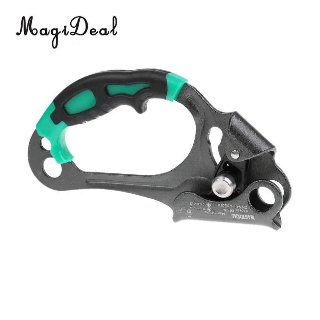 MagiDeal Durable Left Hand Ascender Rock Climbing Tree Arborist Rappelling Gear Equipment for Climbing Caving Outdoor Safety