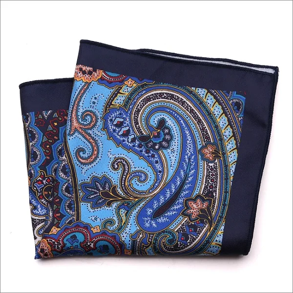 MPK-036pocket square Портной Смит дизайнер Карманный квадратный модный платок Пейсли Цветочный плед Stye Hanky 9 цветов на выбор - Цвет: MPK-036pocket square