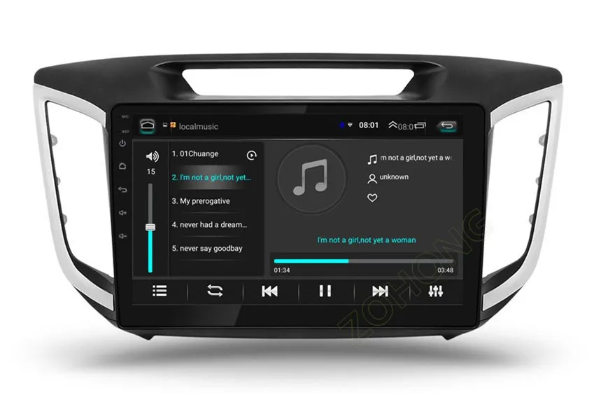 DSP 36EQ 4G 2.5D 10,2 дюймов Android9.0 автомобильный DVD мультимедийный плеер для hyundai Creta IX25 Авторадио автомобильный gps навигатор стерео радио