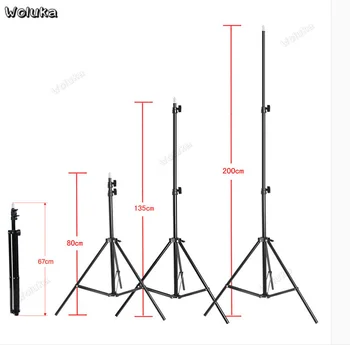 

Small photographic lamp frame studio flexo box LED camera lamp triangle Bracket portable Tripod 2 m CD50 T15