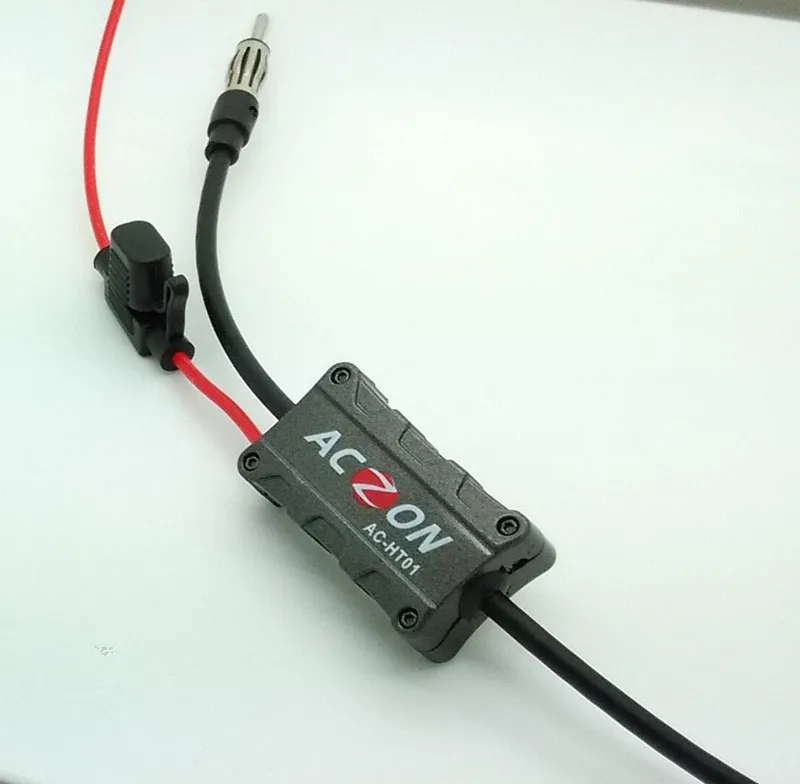 Universal Automobile Car FM AM Radio Stereo Antenna Signal Amplifier Booster