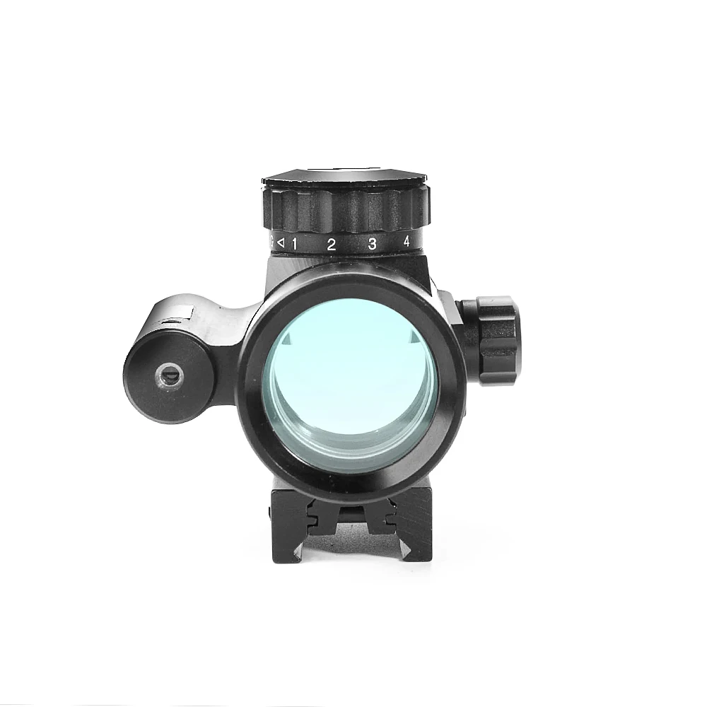 LUGER Red Dot Combo лазерный прицел 1x40 красный зеленый Mid Dot подсветка охотничий прицел наружный Воздушный пистолет съемка оптический прицел