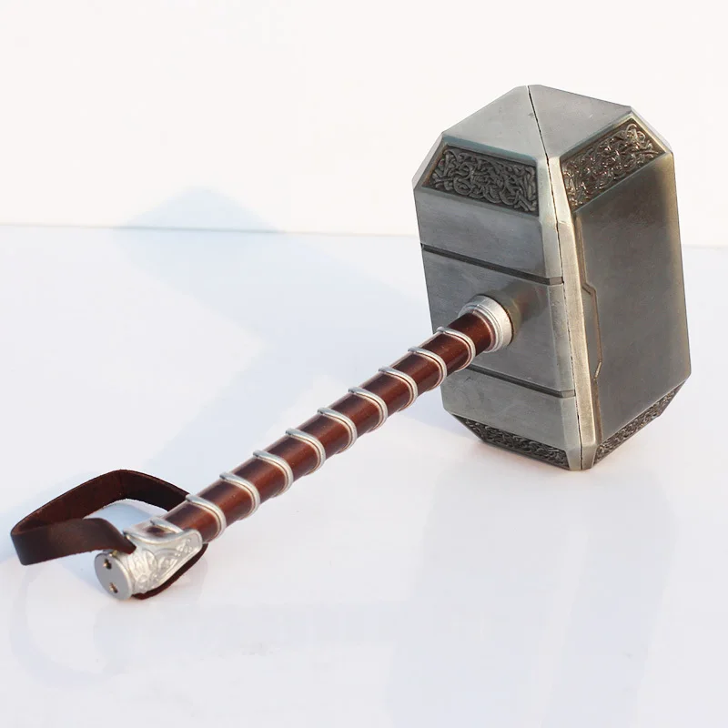 Мстители 4 Thor3 Quake 20 см металлический громовой Молот Мстители Тор сплав модель Thor's Hammer