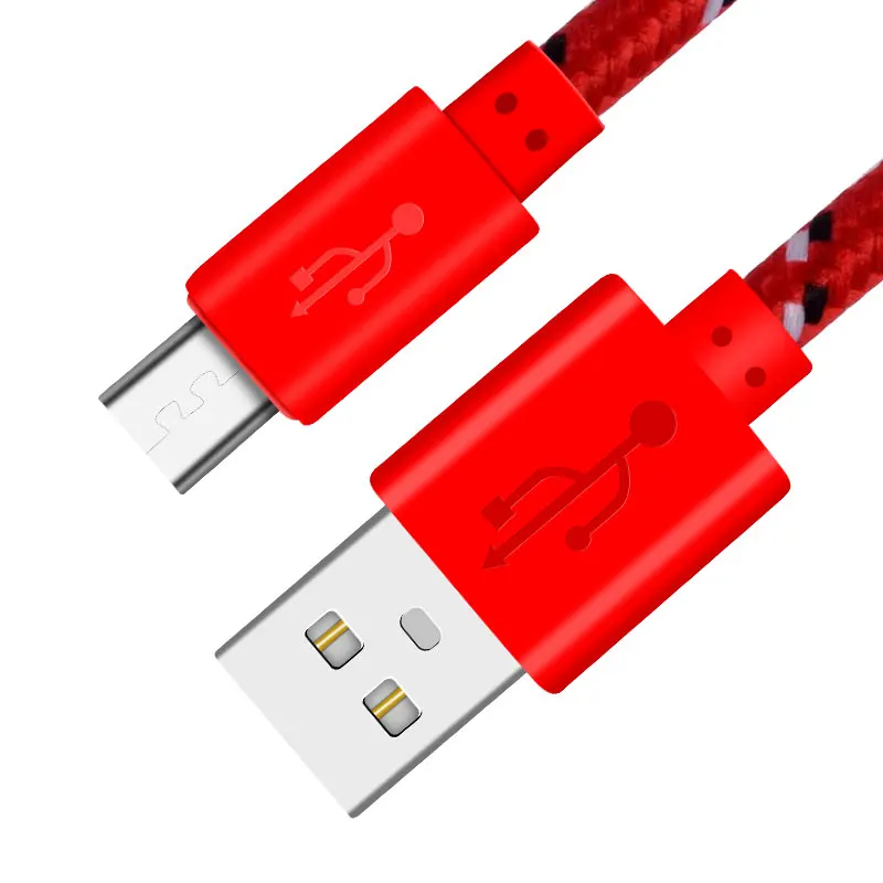 Быстрый USB 1 м 2 м 3 м нейлоновая оплетка Micro USB кабель для samsung Galaxy S7 6 Xiaomi htc LG NokiaTablet кабель для передачи данных зарядный Шнур зарядное устройство