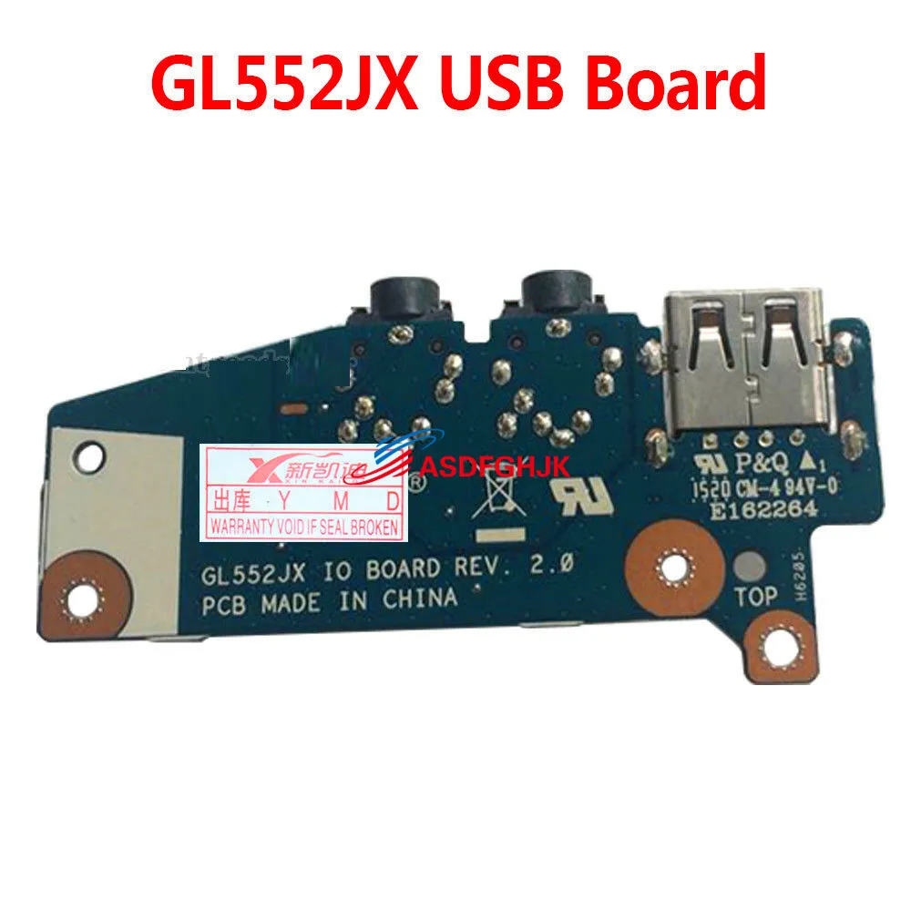 

USB-плата с аудиоразъемом для ноутбука ASUS GL552 GL552J GL552JX 100% проб. ОК