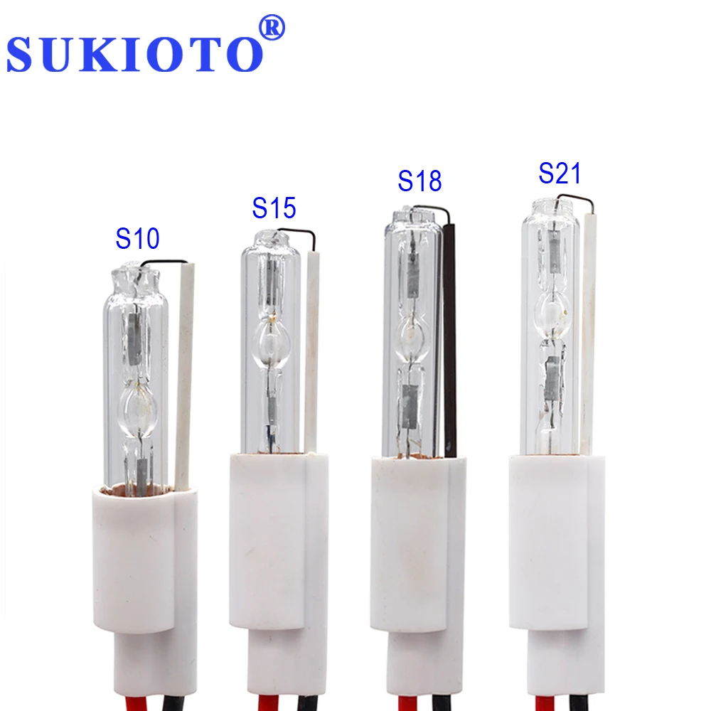 SUKIOTO 2 шт AC 35 Вт 55 Вт HID Лампа для проектора 3000 K-8000 K для 2 ''2,5'' 2,8 ''3'' HID биксеноновый проектор Q5 Автомобильная фара