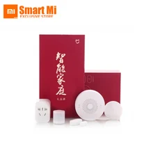 Новая Подарочная коробка Xiaomi умный дом Комплект шлюз дверь окно сенсор человеческого тела сенсор беспроводной переключатель видеокамера со встроенным видеомагнитофоно наборы