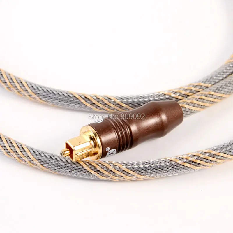 

High Quality Toslink Optical Audio Cable EM-A6.0 Coffee cable For DV PC PS3