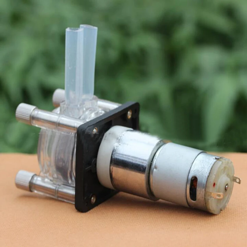 

DC 12v/24v Large flow peristaltic pump dosing pump anti-corrosion vacuum pump strong suction pump For Vacuum Aquarium Lab