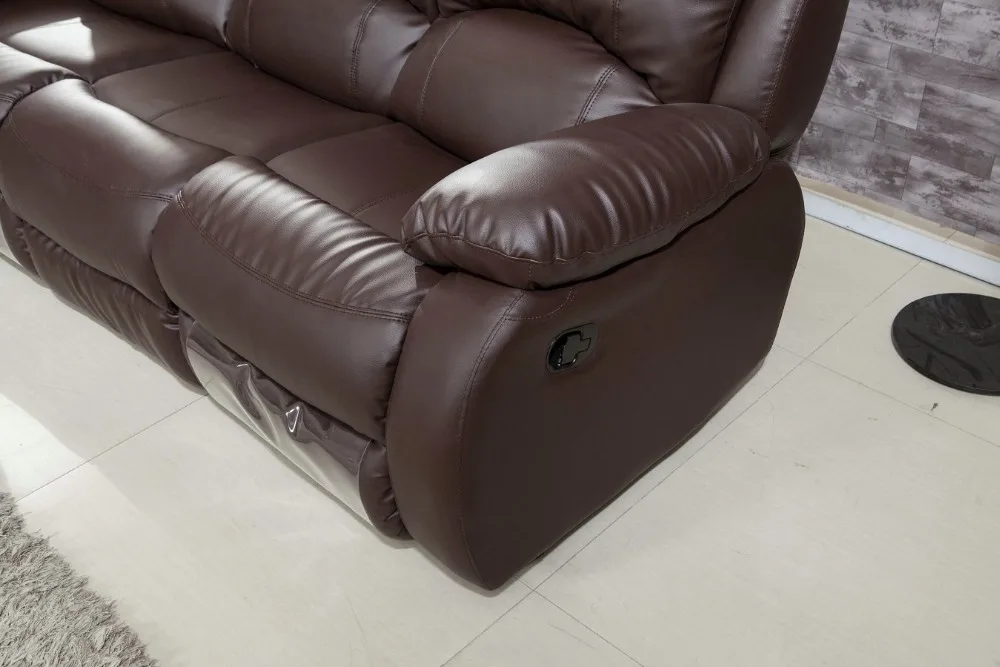 2016 Armchair Chaise European Style Set Muebles Bean Bag Chair Sofas Direct Factory Living Room Furniture Leather Recliner Sofa