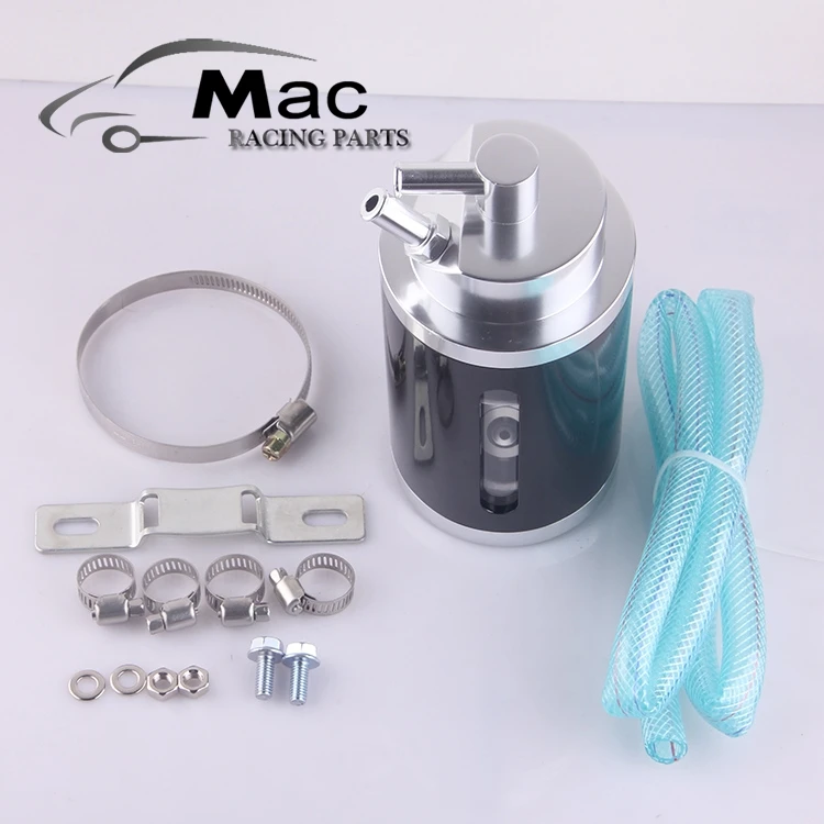 auto racing car engine aluminum oil can catch the universal circular aluminum oil tank OCT-2202