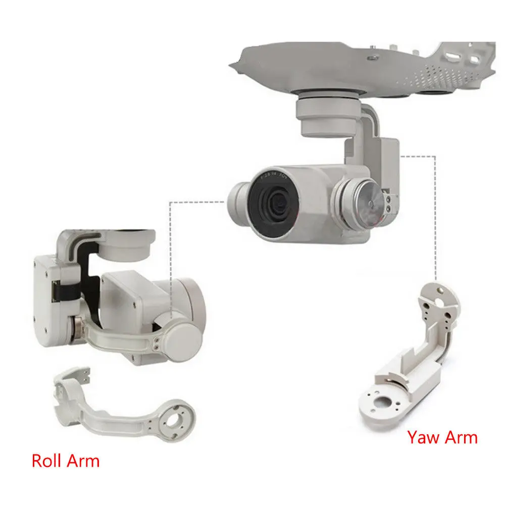 DJI Phantom 4/P4 Pro Gimbal камера рулон Yaw Шаг Мотор рычаг стенд ремонтная часть|Дроны с